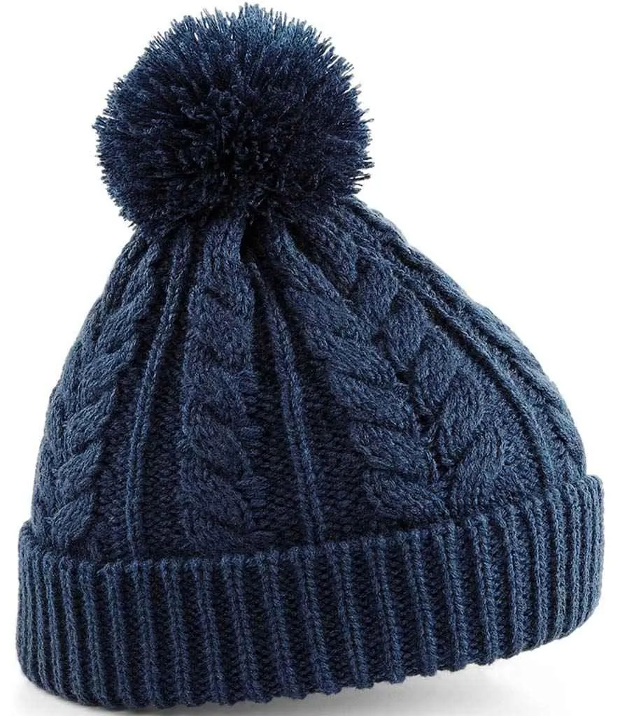 Beechfield Cable Knit SnowstarÂ® Beanie