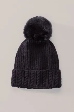 Cable Knit Beanie in Several Colors