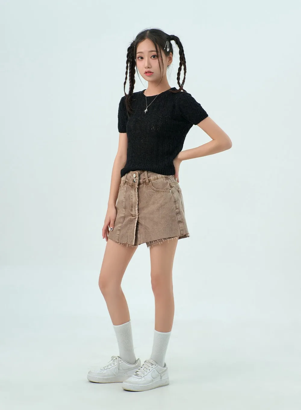 Cable Knit Summer Sweater BY322