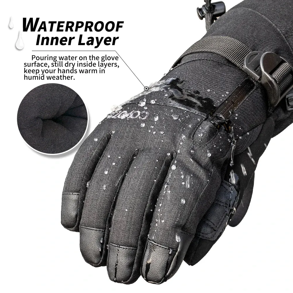 COPOZZ Unisex Ski Gloves