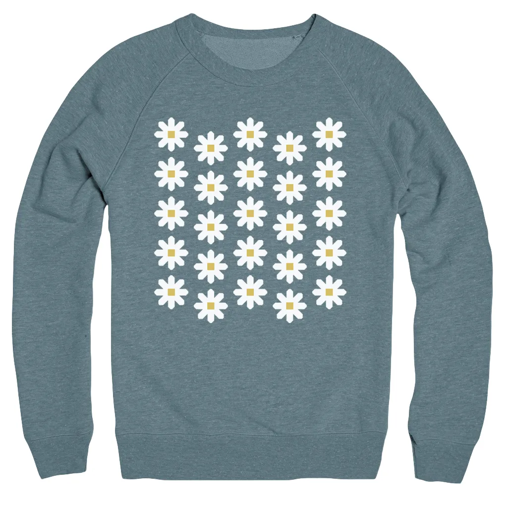 Fresh as a Daisy Full Quilt Sweatshirt