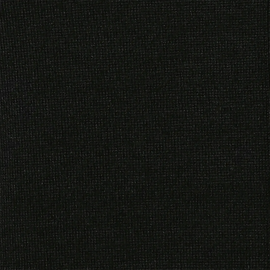 Men Black Jacquard Wool Blend Round Collar Sweaters