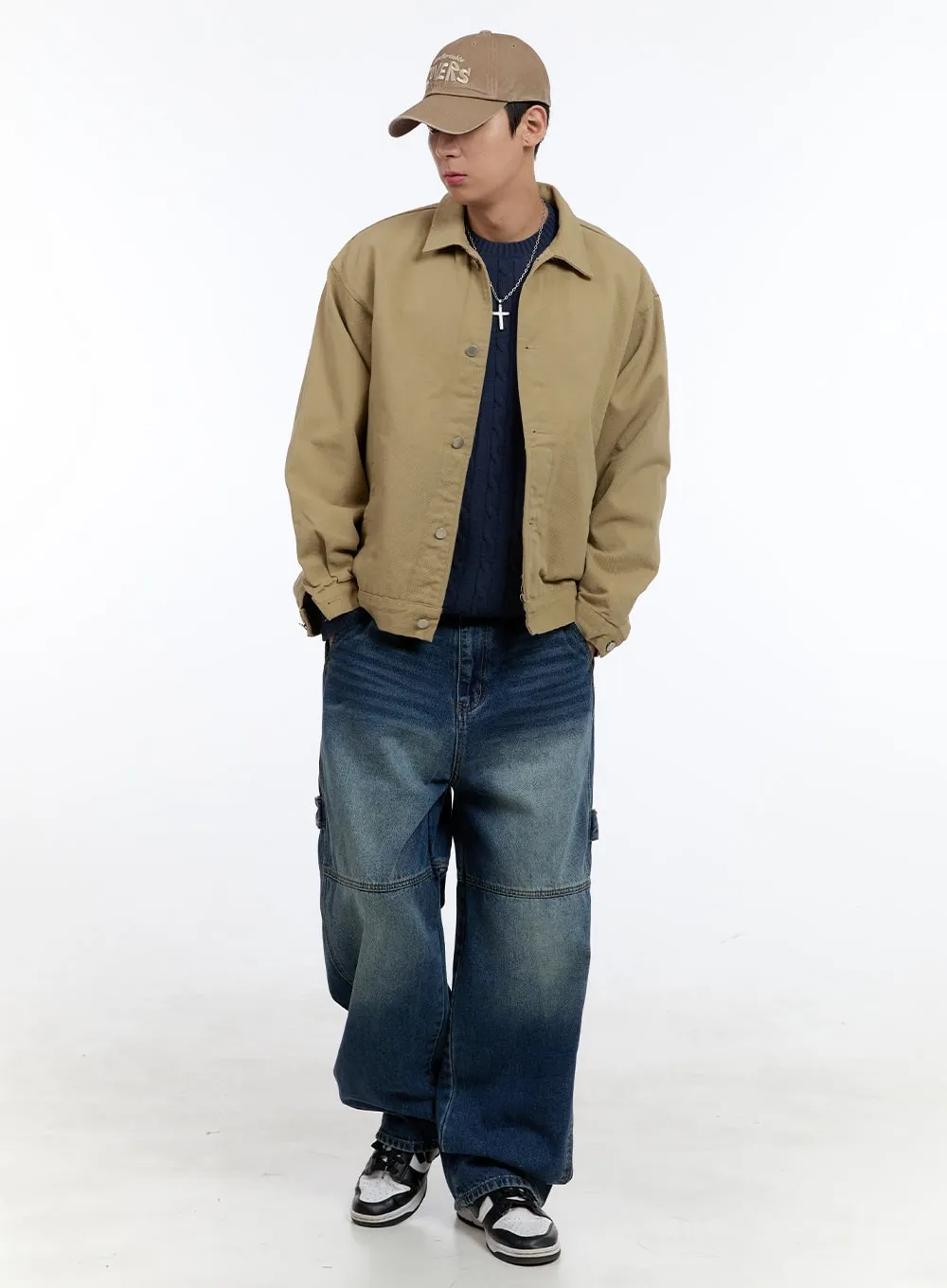 Men's Cable Knit Sweater IG427