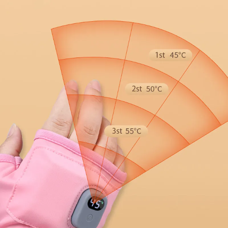 Thanksgiving Special Smart Thermostatic Heated Fingerless Gloves