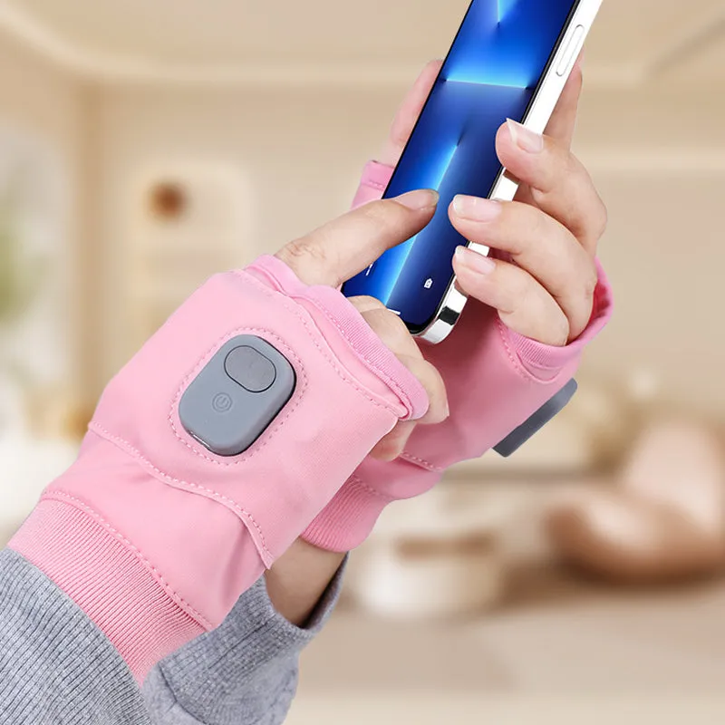 Thanksgiving Special Smart Thermostatic Heated Fingerless Gloves