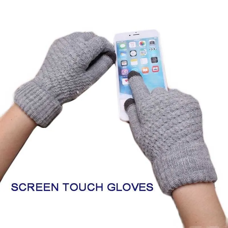 Warm Touch Screen Winter Gloves For Men And Women